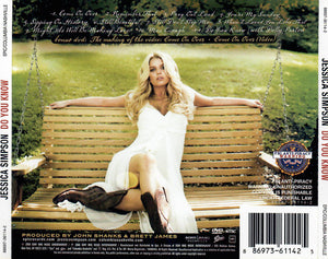 Jessica Simpson : Do You Know (CD, Album + DVD-V, NTSC + Dlx)