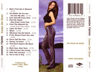 Shania Twain : Come On Over (CD, Album, PMD)