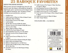 Load image into Gallery viewer, Various : 25 Baroque Favorites (CD, Comp)
