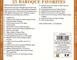 Various : 25 Baroque Favorites (CD, Comp)