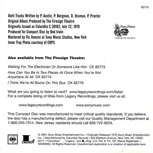 The Firesign Theatre : Don't Crush That Dwarf, Hand Me The Pliers (CD, Album, RE)