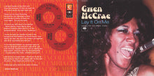 Load image into Gallery viewer, Gwen McCrae : Lay It On Me - The Columbia Years (CD, Comp, Mono)
