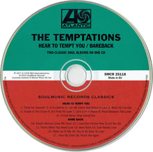 Load image into Gallery viewer, The Temptations : Hear To Tempt You / Bare Back (CD, Comp)
