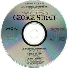 Load image into Gallery viewer, George Strait : Chill Of An Early Fall (CD, Album, RE)
