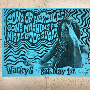 Sons of Hercules at Wacky's - 1993 (Poster)