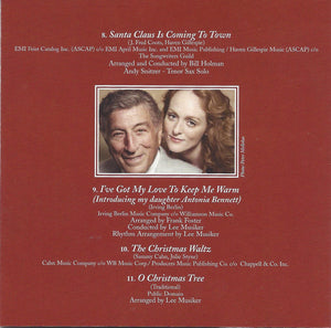 Tony Bennett Featuring The Count Basie Big Band* : A Swingin' Christmas (CD, Album)