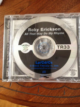 Load image into Gallery viewer, Roky Erickson : All That May Do My Rhyme (CD, Album, Promo)
