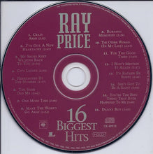 Load image into Gallery viewer, Ray Price : 16 Biggest Hits (HDCD, Comp)
