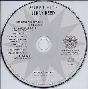 Jerry Reed : Super Hits (CD, Comp, RE)