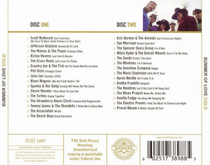 Various : Summer Of Love | Gold (2xCD, Comp)