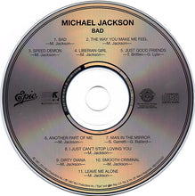 Load image into Gallery viewer, Michael Jackson : Bad (CD, Album, RE)
