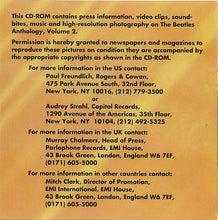 Load image into Gallery viewer, The Beatles : Anthology 2 Multimedia CD-ROM Press Kit (CD-ROM, Promo, PAL)
