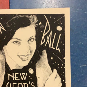 Marcia Ball New Years Eve at La Zona Rosa - 1993 (Poster)