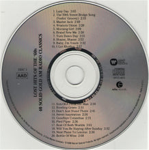 Load image into Gallery viewer, Various : Lost Hits Of The 60's * 40 Solid Gold AM Radio Classics (2xCD, Comp)

