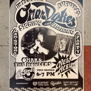 Omar Dykes In-Store - 2023 (Poster)