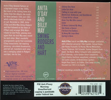 Load image into Gallery viewer, Anita O'Day And Billy May : Swing Rodgers And Hart (CD, Album, RE, RM)
