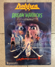 Load image into Gallery viewer, Dokken &quot;Dream Warriors&quot; autographed sheet music
