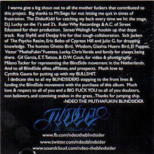 Load image into Gallery viewer, Ndeo The Blindsider : Warning Shots (CD, Album)
