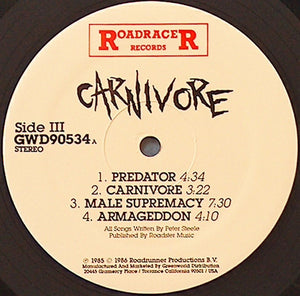 Buy Carnivore : Carnivore (Vinyl) Online for a great price