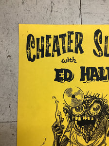 Cheater Slicks with Ed Hall at Emo's - 1992 (Poster)