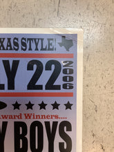 Load image into Gallery viewer, Los Lonely Boys at Stubb's BBQ - 2006 (Poster)
