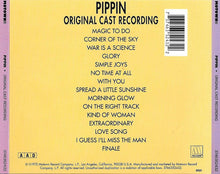 Load image into Gallery viewer, Various : Pippin (Original Cast Album) (CD, Album, RE)

