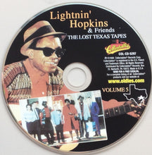 Load image into Gallery viewer, Lightnin' Hopkins &amp; Friends* : The Lost Texas Tapes: Volume 5 (CD, Album)
