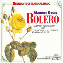 Load image into Gallery viewer, Maurice Ravel, Smetana* / Tchaikovsky* / Liszt* : Bolero (CD, Comp, Eng)
