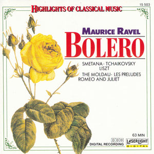 Maurice Ravel, Smetana* / Tchaikovsky* / Liszt* : Bolero (CD, Comp, Eng)