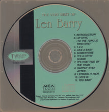 Load image into Gallery viewer, Len Barry : The Very Best Of - Original Master Recordings (CD, Comp, RM)
