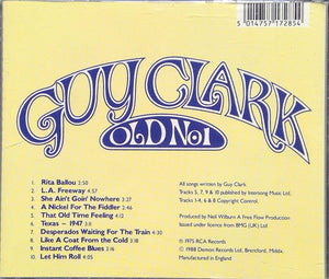 Guy Clark : Old No. 1 (CD, RM)