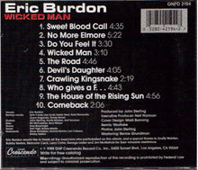 Load image into Gallery viewer, Eric Burdon : Wicked Man (CD, Comp)
