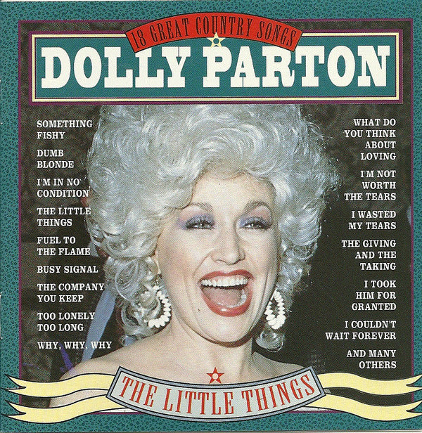 Dolly Parton : The Little Things (18 Great Country Songs) (CD, Comp)