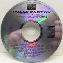 Load image into Gallery viewer, Dolly Parton : The Little Things (18 Great Country Songs) (CD, Comp)
