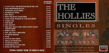 Load image into Gallery viewer, The Hollies : Singles A's &amp; B's 1970 - 1979 (CD, Comp)
