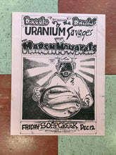Load image into Gallery viewer, Uranium Savages vs. The Marsh Mongrels at Soap Creek Saloon - 1974 (Poster)
