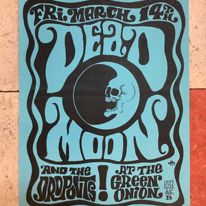 Dead Moon at The Green Onion - 1997 (Poster)