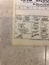 Load image into Gallery viewer, Soap Creek Saloon October Calendar - 1976 (Poster)
