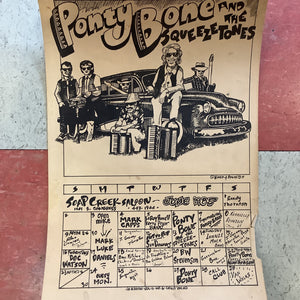 Soap Creek Saloon June Calendar - 1985 (Poster)