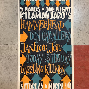Hammerhead at Kilamanjaro's (Poster)