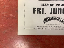 Load image into Gallery viewer, Pat Metheny and Ruby Starr at Armadillo - 1978 (Poster)
