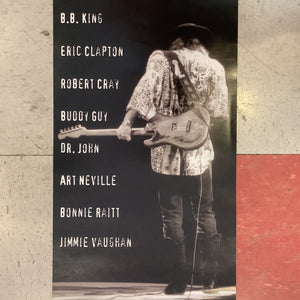 "A Tribute to Stevie Ray Vaughan" Epic Records Promo - 1996 (Poster)