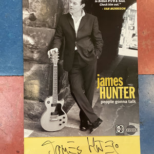James Hunter "People Gonna Talk" Promo - 2004 (Poster)