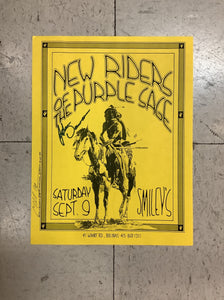 NRPS at Smiley's - 1995 (Poster)