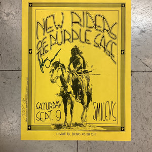 NRPS at Smiley's - 1995 (Poster)