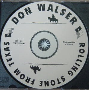 Don Walser : Rolling Stone From Texas (CD, Album)