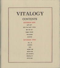 Load image into Gallery viewer, Pearl Jam : Vitalogy (CD, Album, RP)
