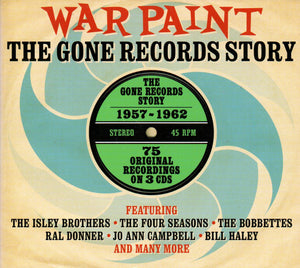 Various : War Paint, The Gone Records Story (3xCD, Comp)