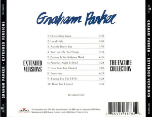 Graham Parker : Extended Versions: The Encore Collection (CD, Album, Comp)