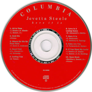Jevetta Steele : Here It Is (CD, Album)